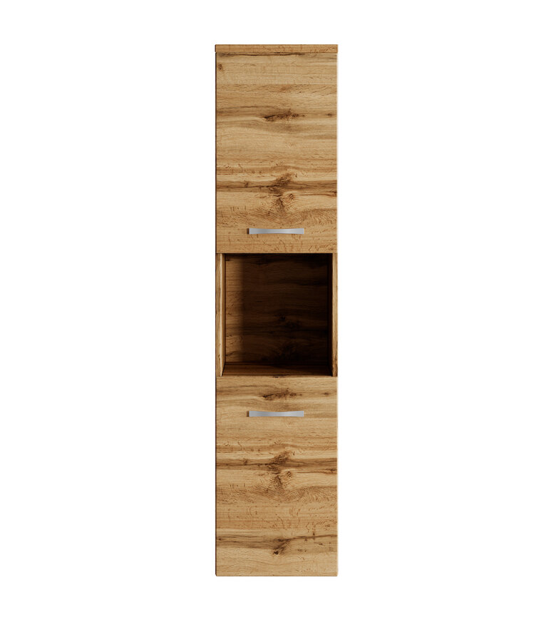 Badkamerkast Montreal 30 x 30 x 131 cm - eiken