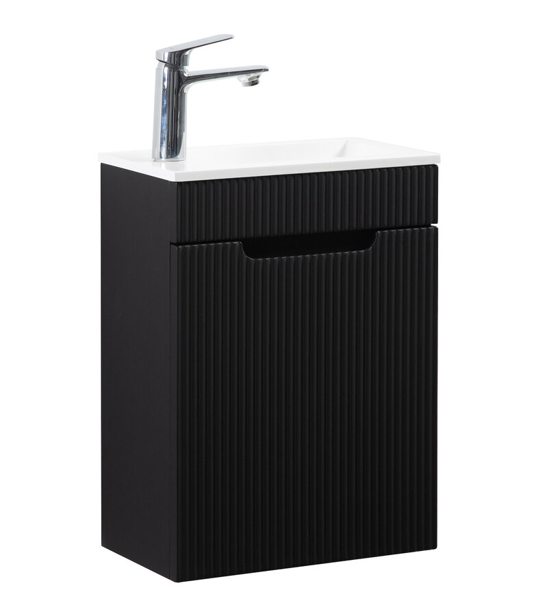 Toiletmeubel Thermis 40cm - mat zwart