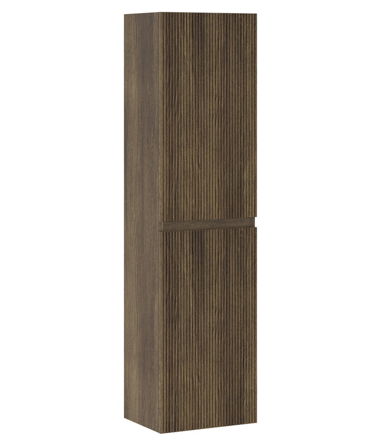 Badkamerkast Thermis 40 x 30 x 150 cm - bruin teak