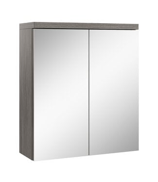 Vicco meuble de rangement de salle de bain Aquis, Sonoma/Anthracite