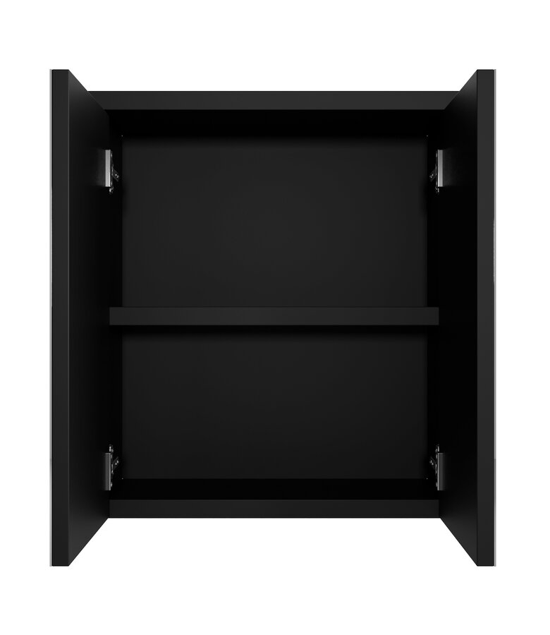 Spiegelkast Toledo 60 x 20 x 60 cm - mat zwart