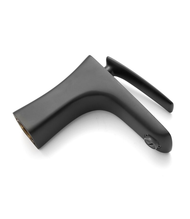 Wastafelkraan Pentos - mat zwart