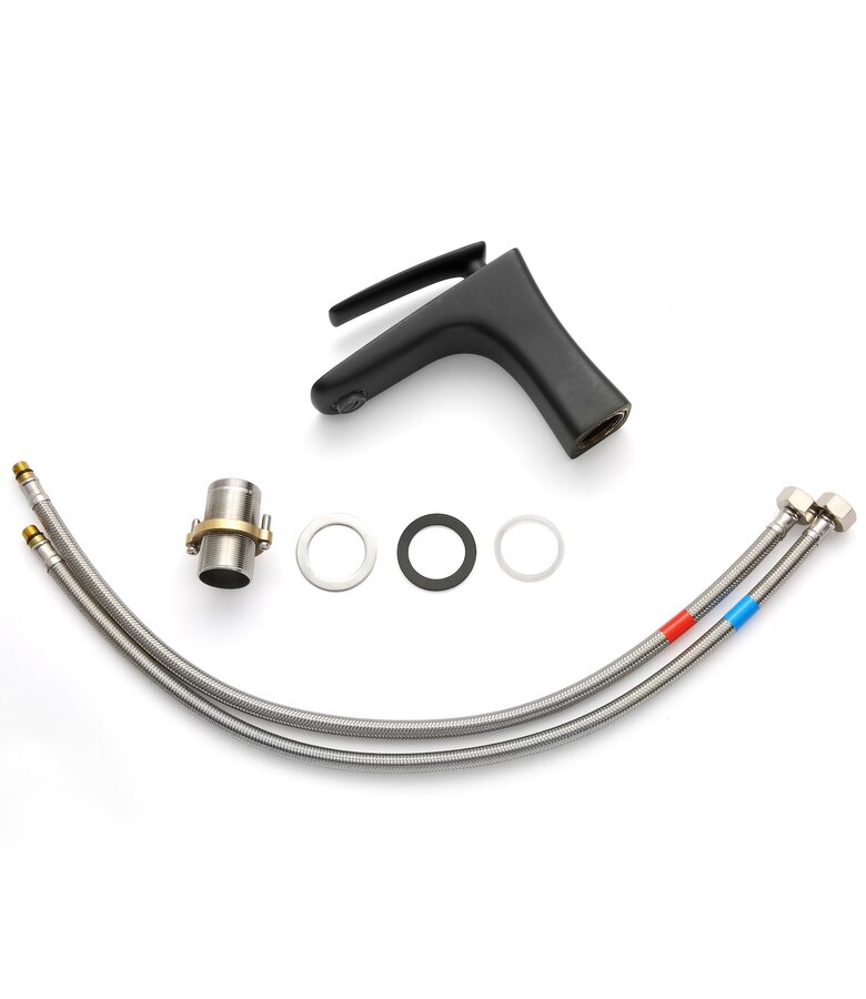 Wastafelkraan Pentos - mat zwart