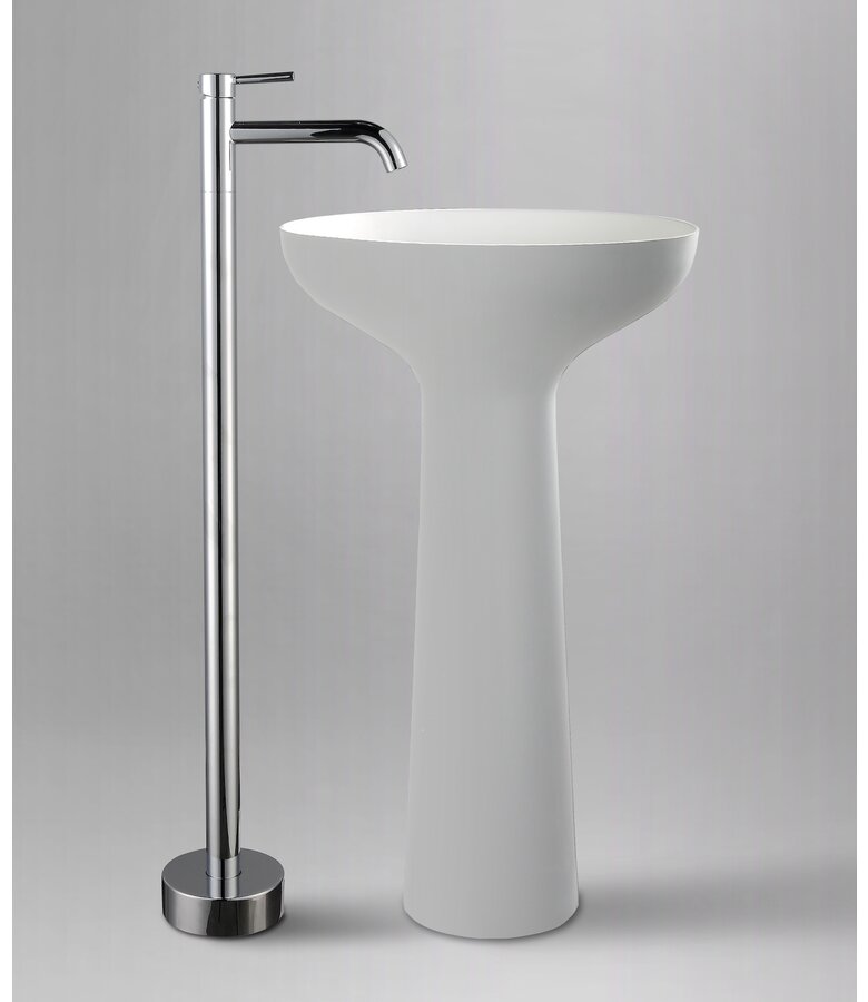 Staand toiletmeubel Duncan 50cm - mat wit