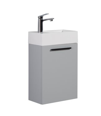 Toiletmeubel Athene 40cm - mat grijs