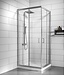 Douchecabine Dakota 90 x 90 x 185 cm - chroom - nano coating