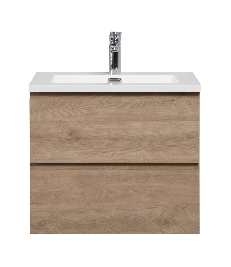 Badkamermeubel Angela 60cm - kastanje eiken