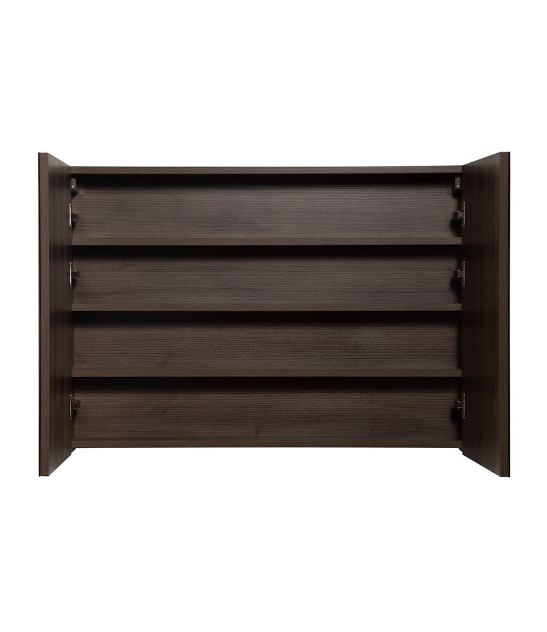 Spiegelkast Cuba 100 x 16 x 70 cm - bruin eiken