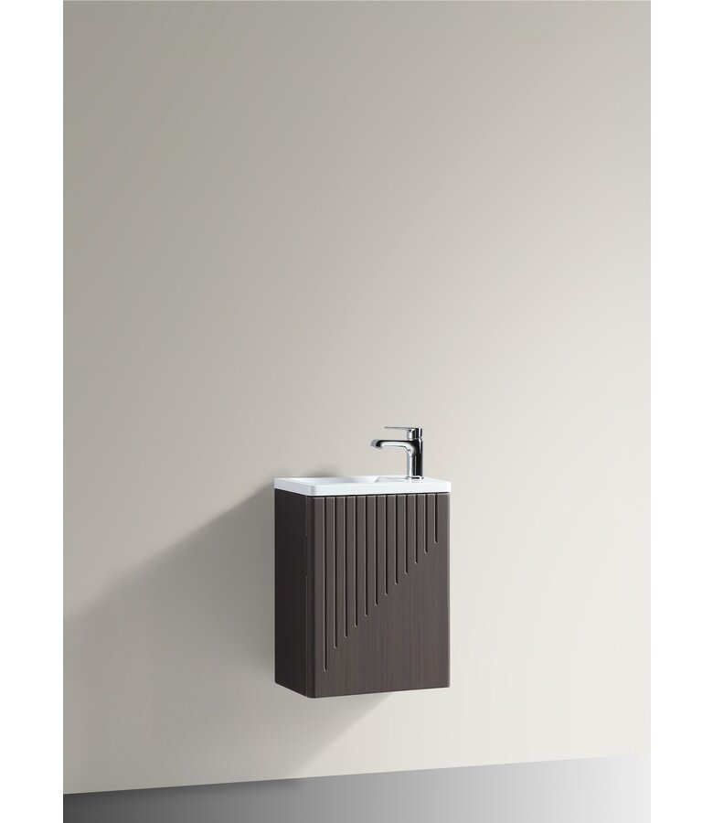 Toiletmeubel Faro 40cm - bruin eiken