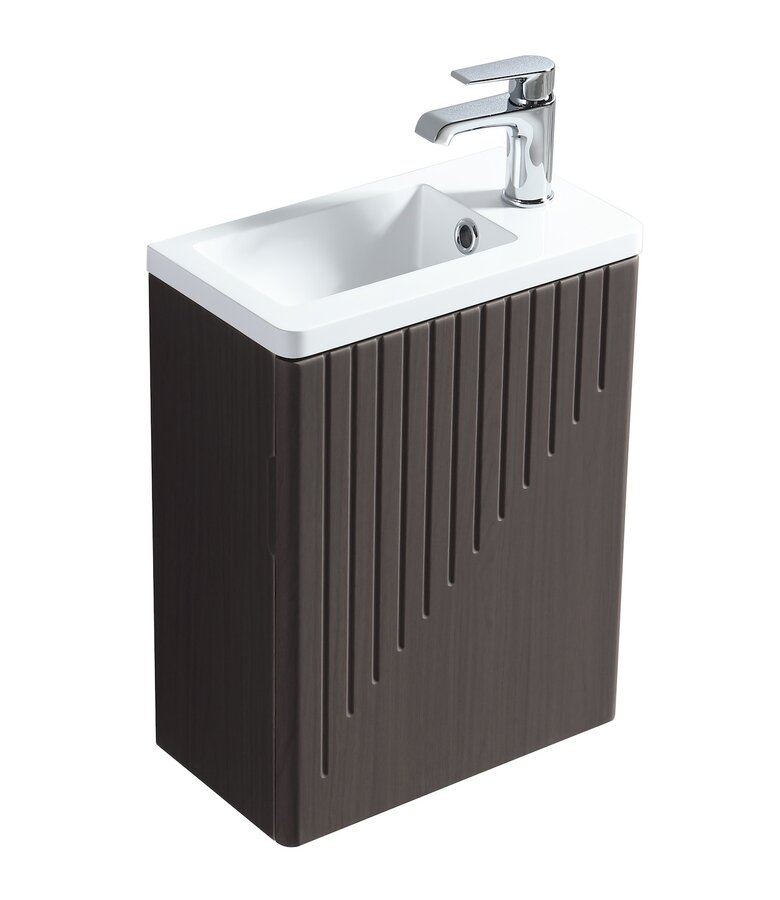 Toiletmeubel Faro 40cm - bruin eiken