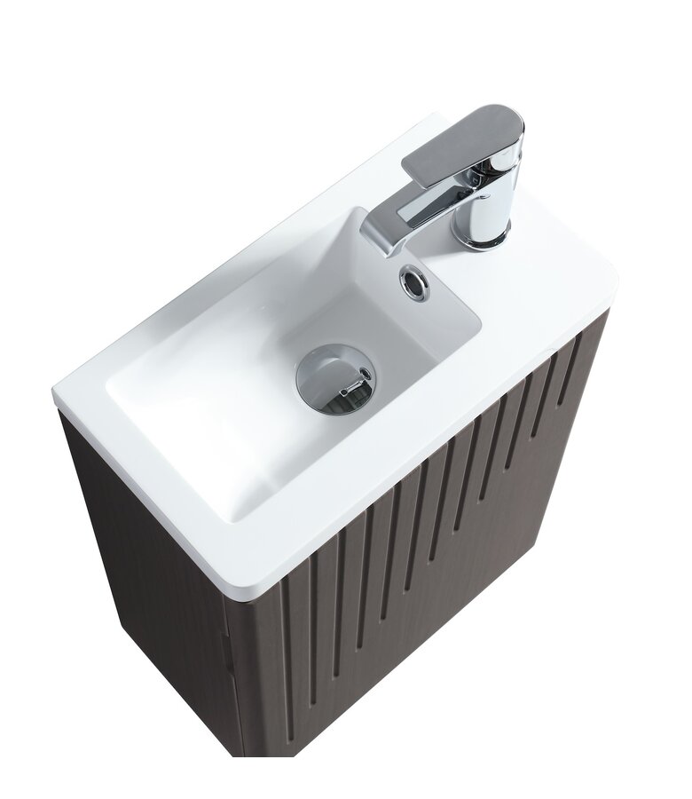 Toiletmeubel Faro 40cm - bruin eiken