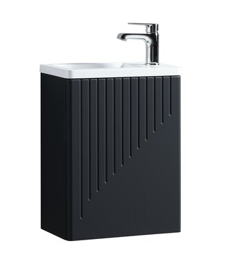 Toiletmeubel Faro 40cm - mat zwart