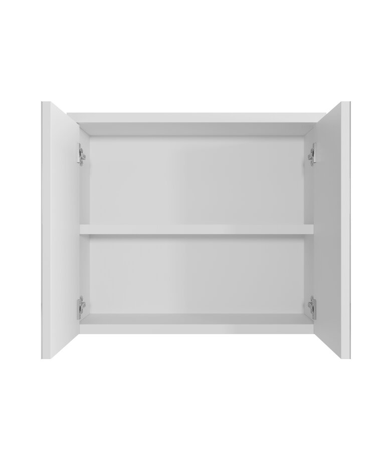 Spiegelkast Toledo 80 x 20 x 60 cm - wit