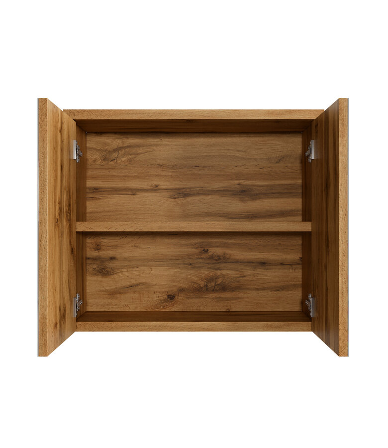 Spiegelkast Toledo 80 x 20 x 60 cm - eiken