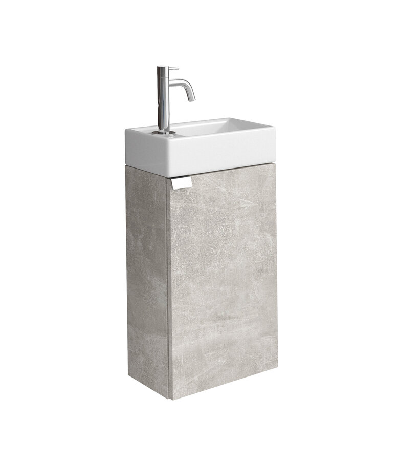 Toiletmeubel Apollo 40cm - beton grijs
