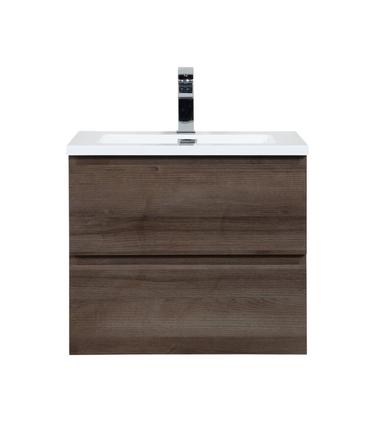 Badkamermeubel Angela 60cm - bruin eiken