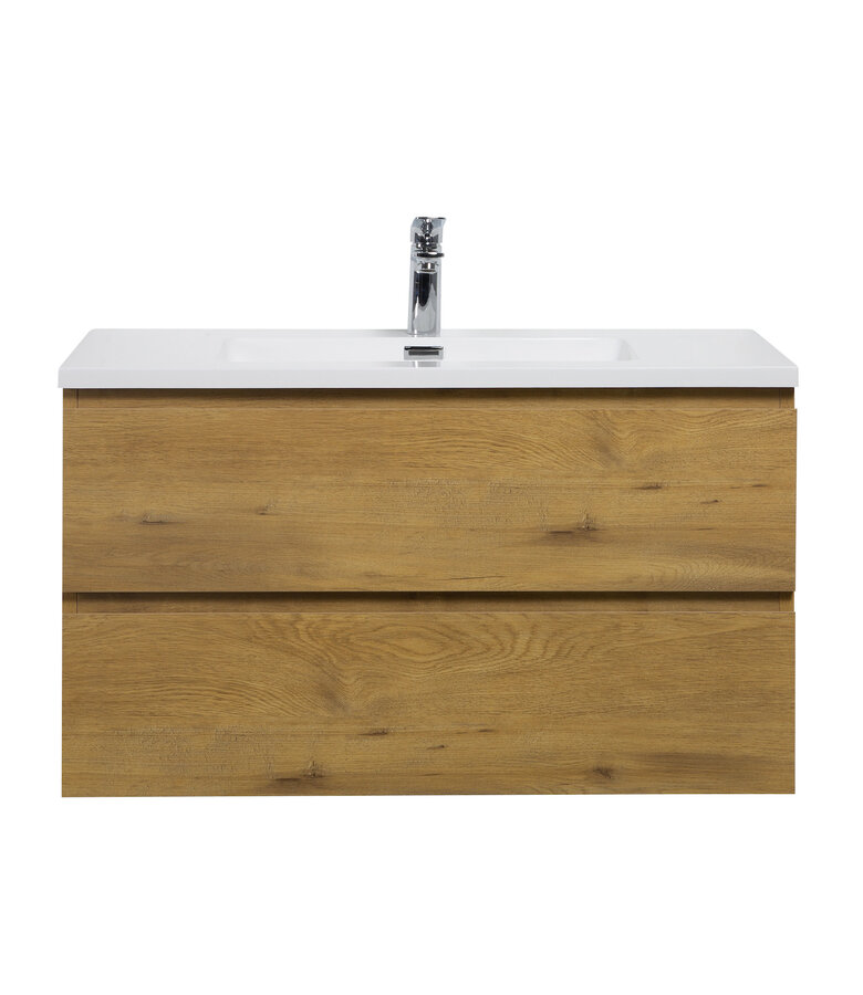 Badkamermeubel Angela 90cm - eiken