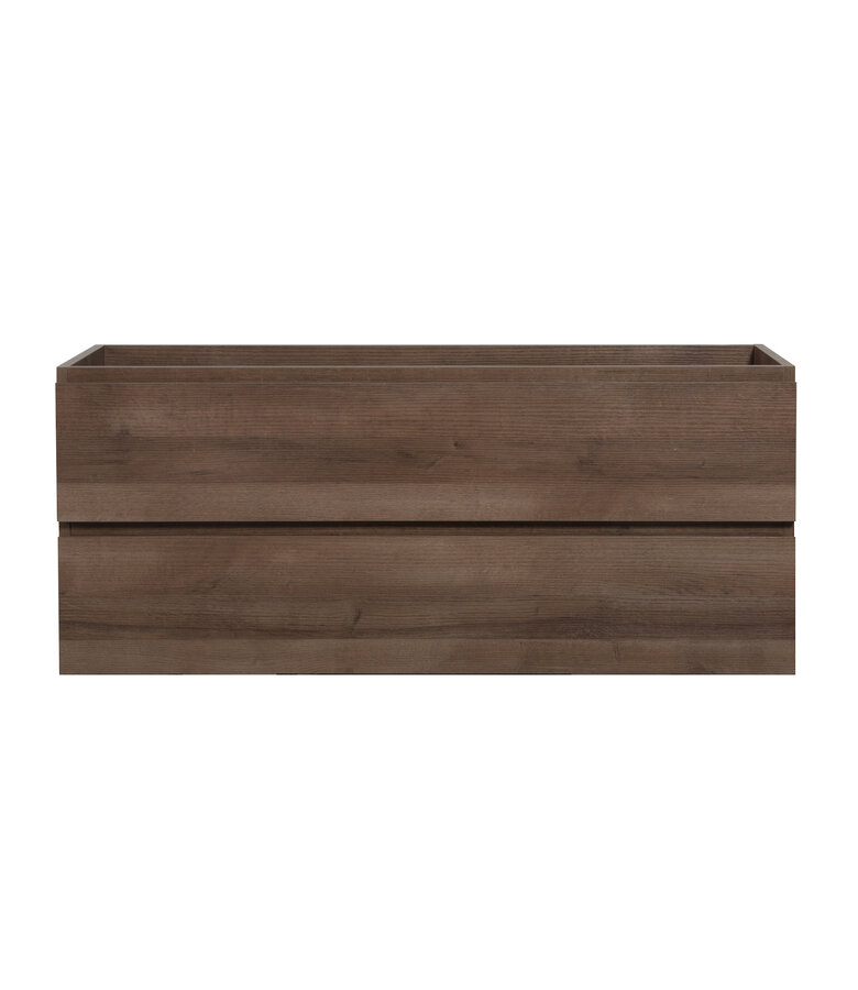 Wastafelkast Angela 120 x 48 x 50 cm - bruin eiken