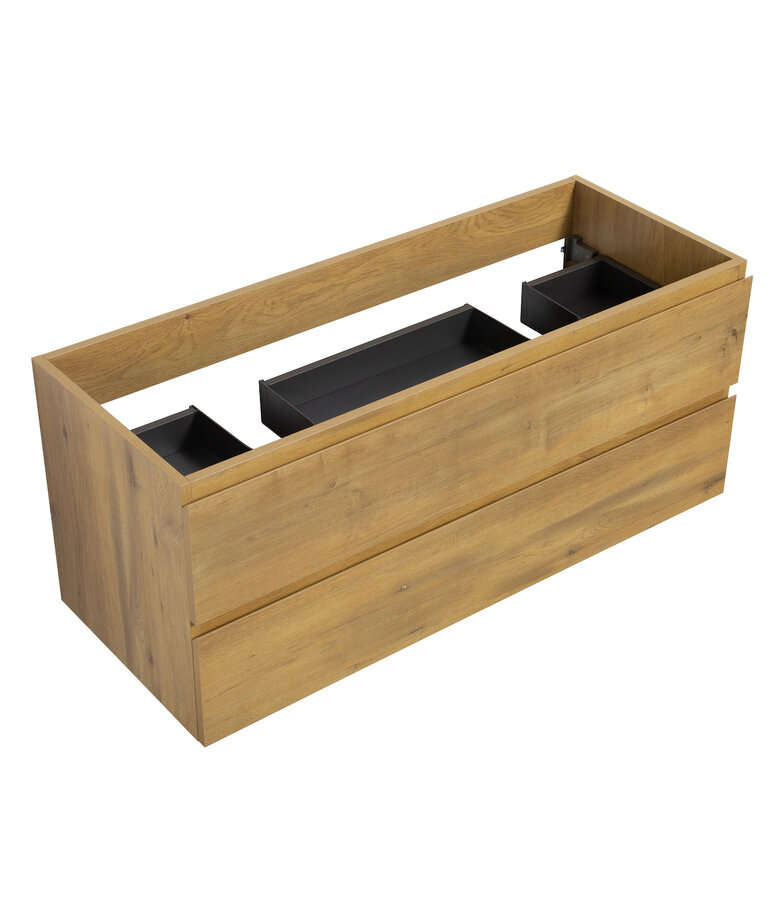 Wastafelkast Angela 120 x 48 x 50 cm - eiken