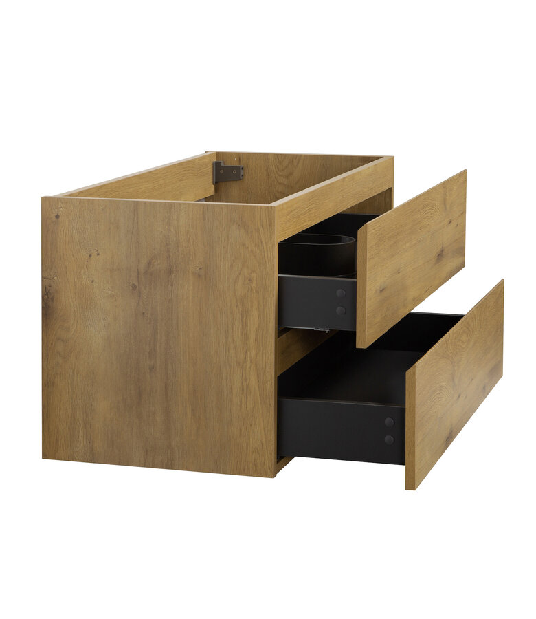Wastafelkast Angela 90 x 48 x 50 cm - eiken