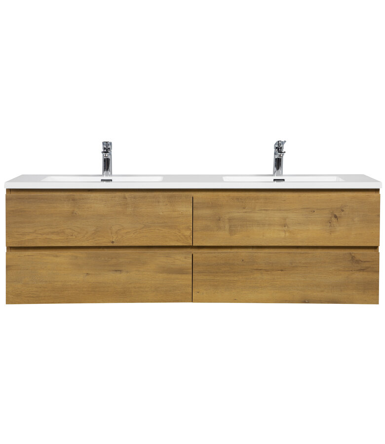 Badkamermeubel Angela 160cm - eiken