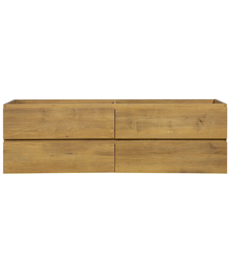 Wastafelkast Angela 160 x 48 x 50 cm - eiken