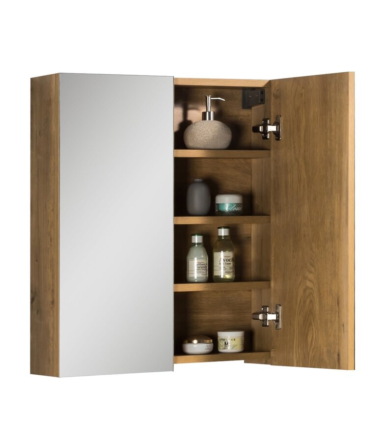 Spiegelkast Cuba 60 x 16 x 72 cm - eiken