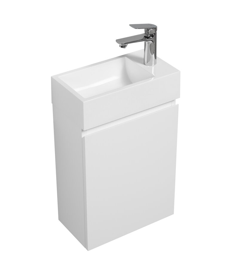 Toiletmeubel Angela 40cm - mat wit