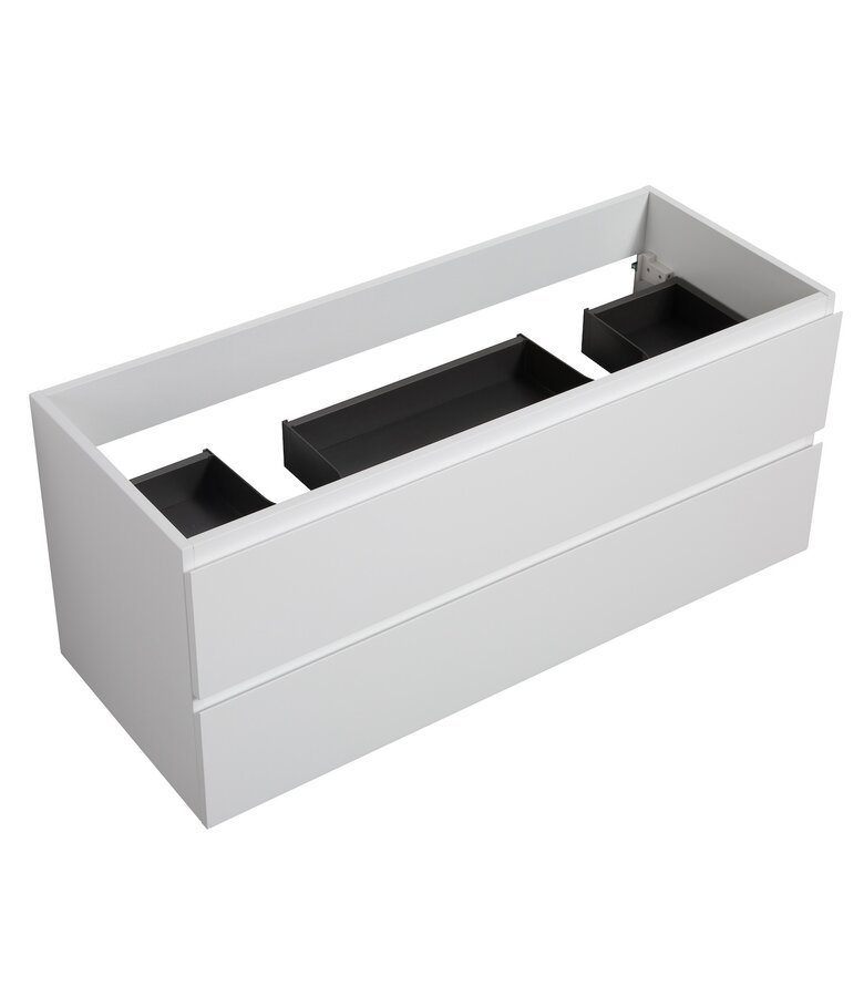 Wastafelkast Angela 120 x 48 x 50 cm - hoogglans wit