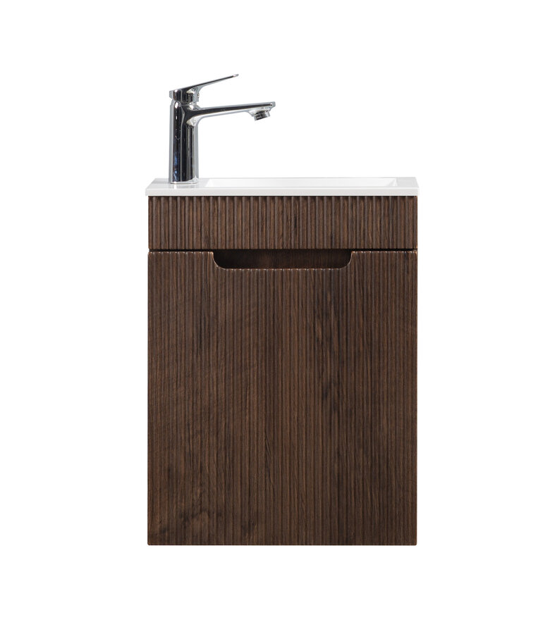 Toiletmeubel Thermis 40cm - walnoot bruin