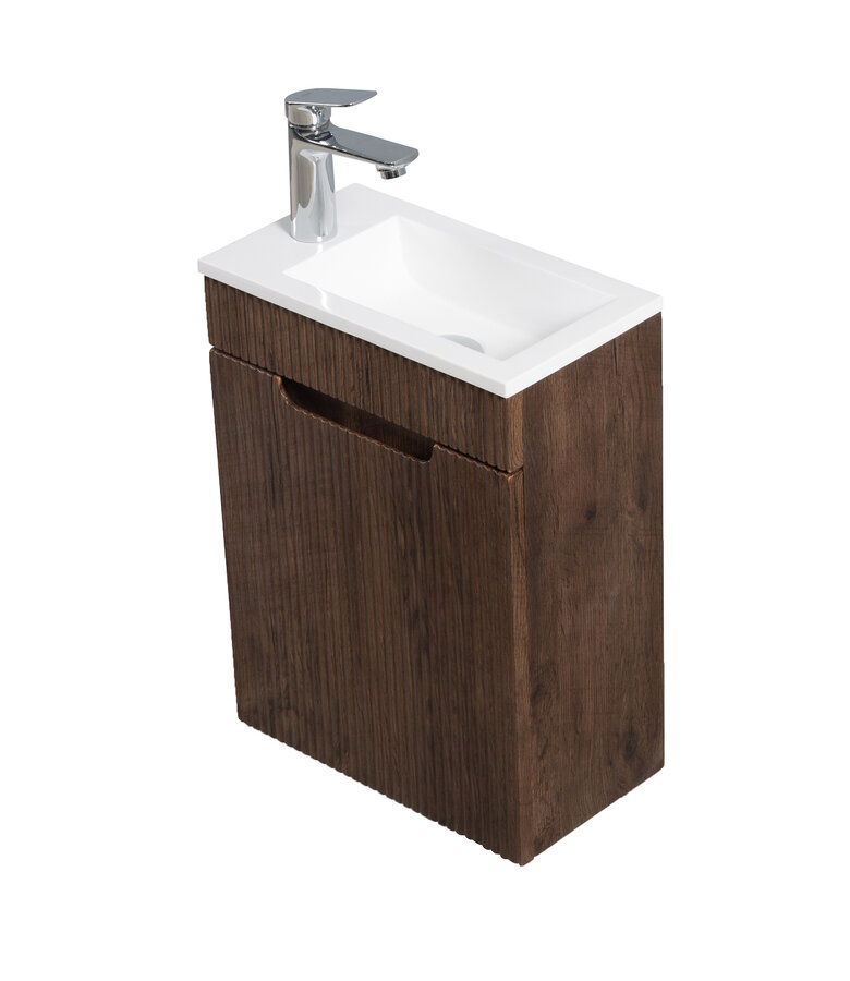 Toiletmeubel Thermis 40cm - walnoot bruin