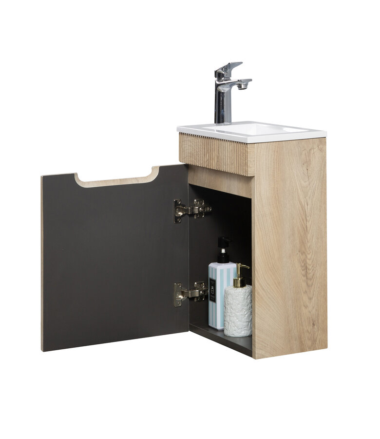 Toiletmeubel Thermis 40cm - licht eiken