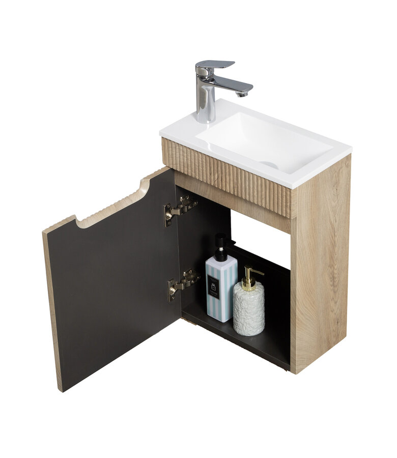 Toiletmeubel Thermis 40cm - licht eiken