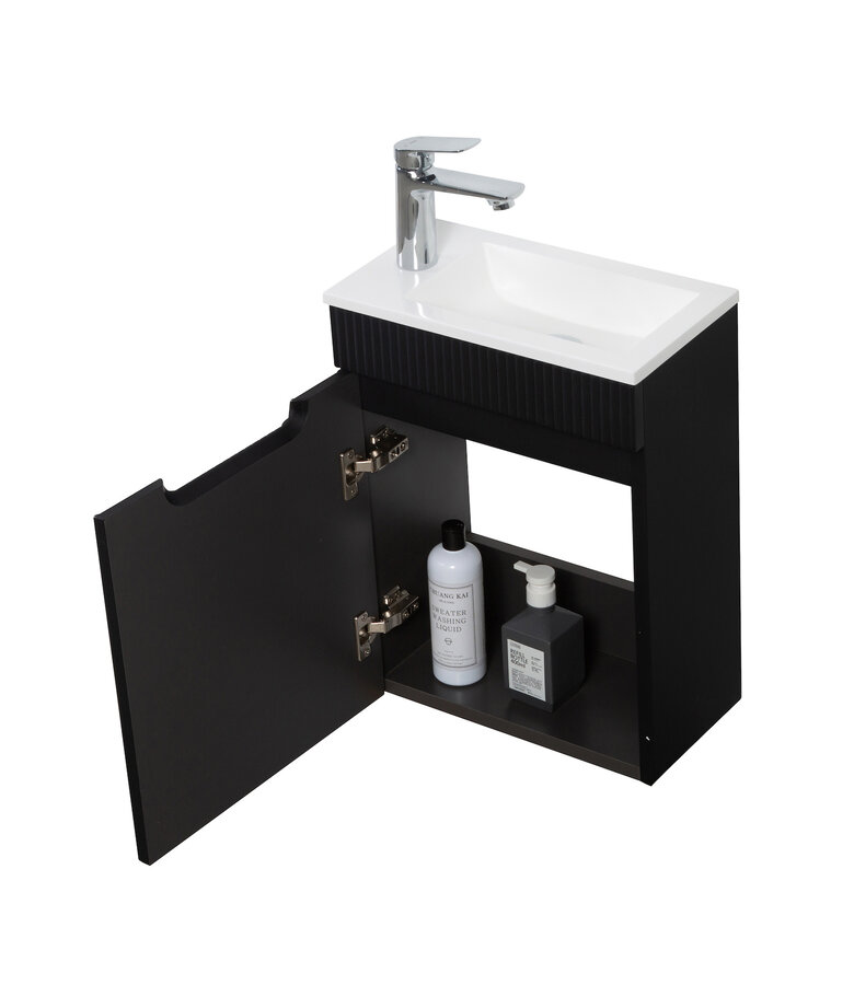 Toiletmeubel Thermis 40cm - mat zwart