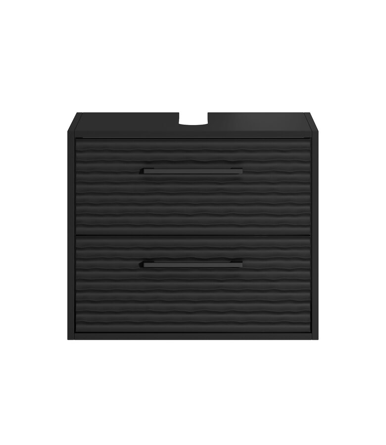 Wastafelkast Etna 60 x 35 x 50 cm - mat zwart