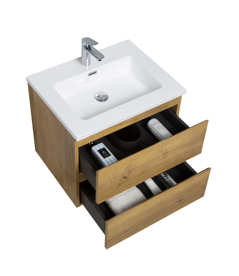 Badkamermeubel Angela 60cm - eiken