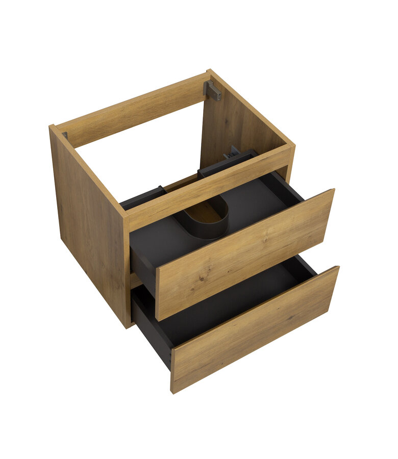 Wastafelkast Angela 60 x 48 x 50 cm - eiken