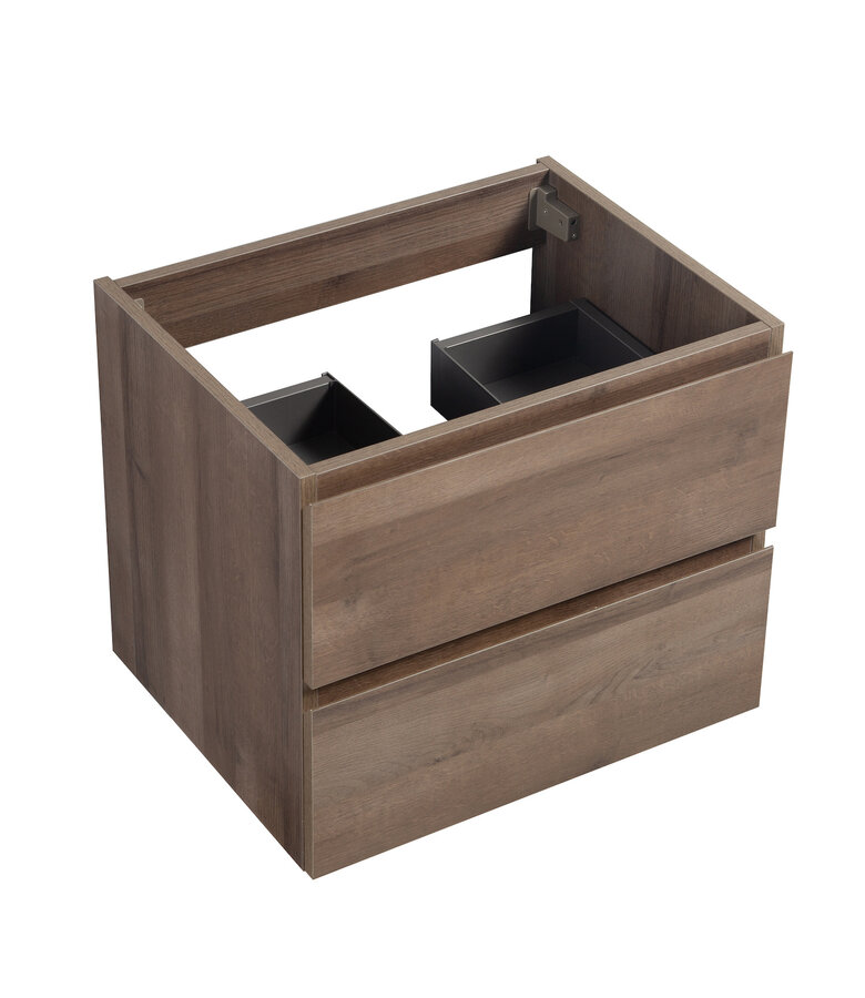 Wastafelkast Angela 60 x 48 x 50 cm - bruin eiken