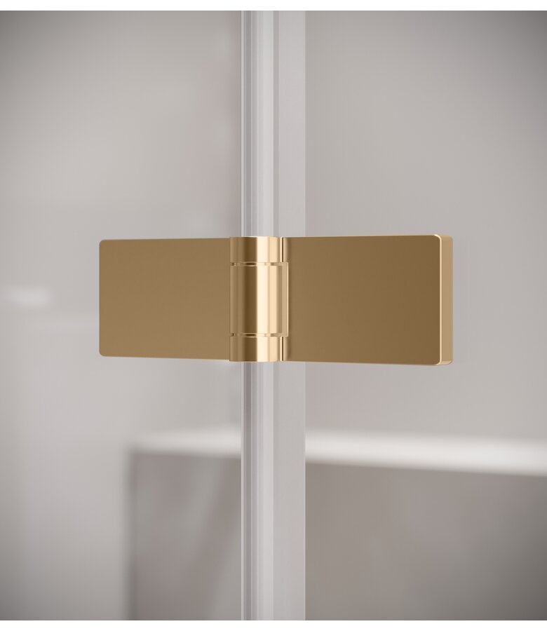 Badwand Austin 120 x 140 cm - goud - nano coating