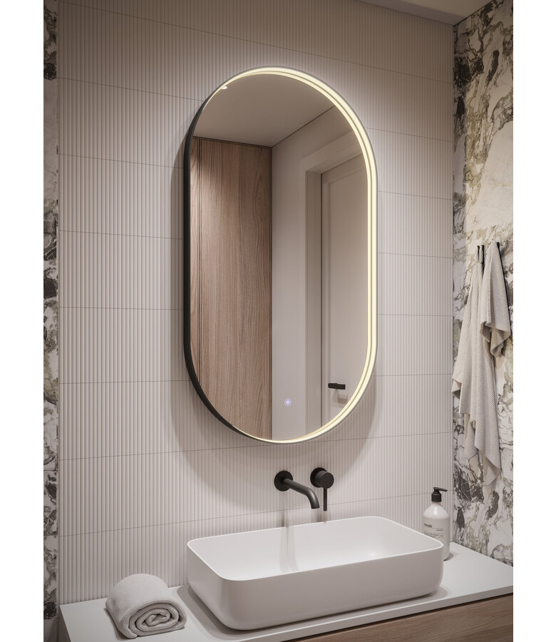 Spiegel Malta LED - 50 x 100 cm