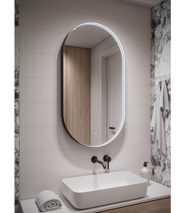 Spiegel Malta LED - 50 x 100 cm