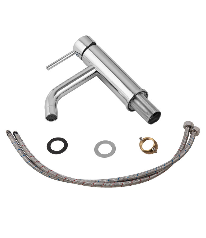 Wastafelkraan Everest - chroom