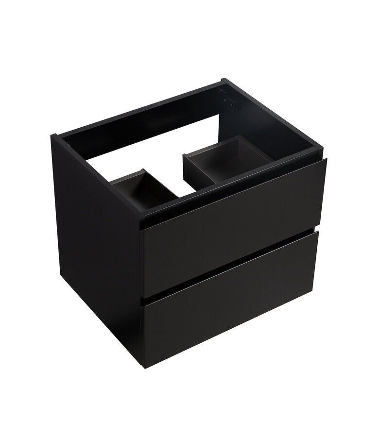 Wastafelkast Angela 60 x 48 x 50 cm - mat zwart