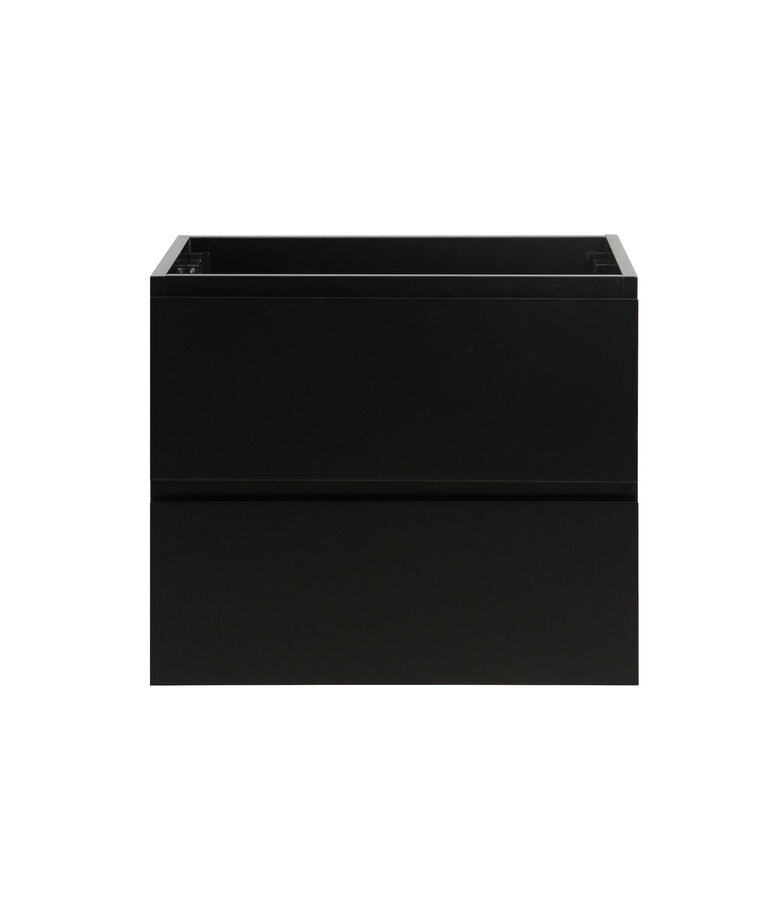 Wastafelkast Angela 60 x 48 x 50 cm - mat zwart