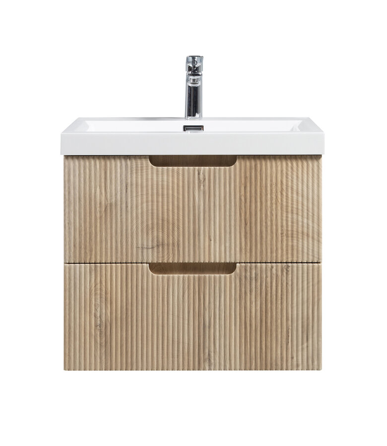 Badkamermeubel Thermis 60cm - licht eiken