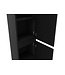 Badkamerkast Angela 40 x 35 x 170 cm - zwart houtnerf