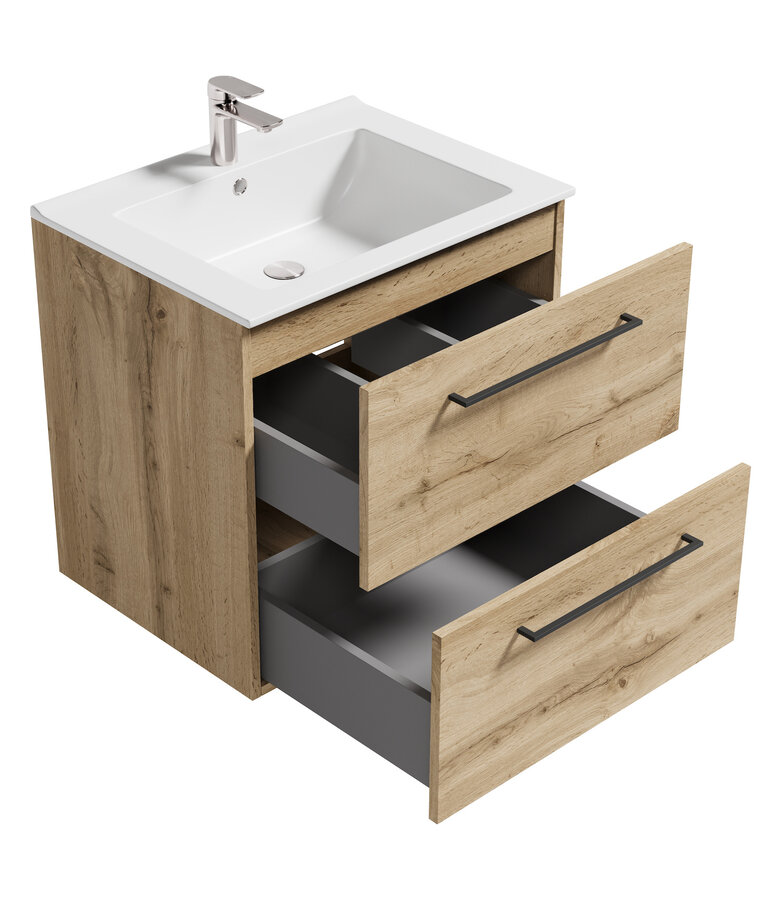 Badkamermeubel Belem 60cm - eiken