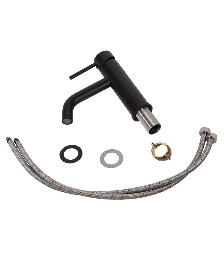 Wastafelkraan Everest - zwart