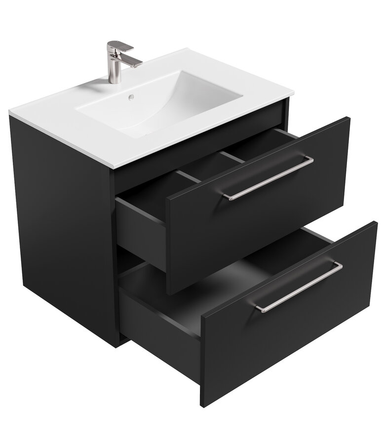 Badkamermeubel Lana 60cm - antraciet