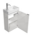 Toiletmeubel Apollo 40cm - hoogglans wit